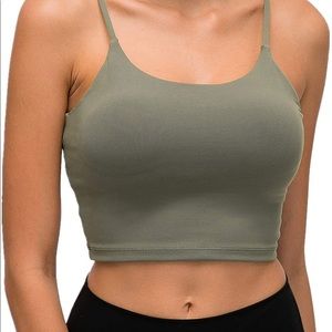 womens padded sports bra